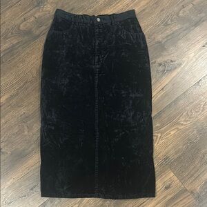 Vintage Saddle Ridge Velvet Skirt 5/6